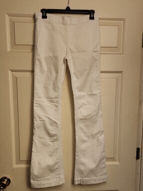 Cello White Flare Wide Leg Jeans